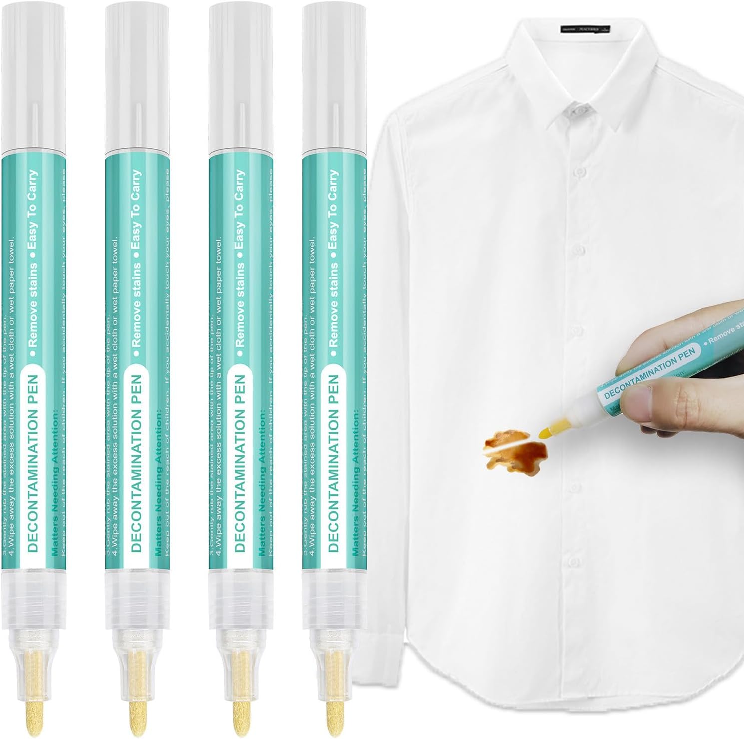 Bleach Pen for Clothing, Stain Remover Pen for Clothes Wash