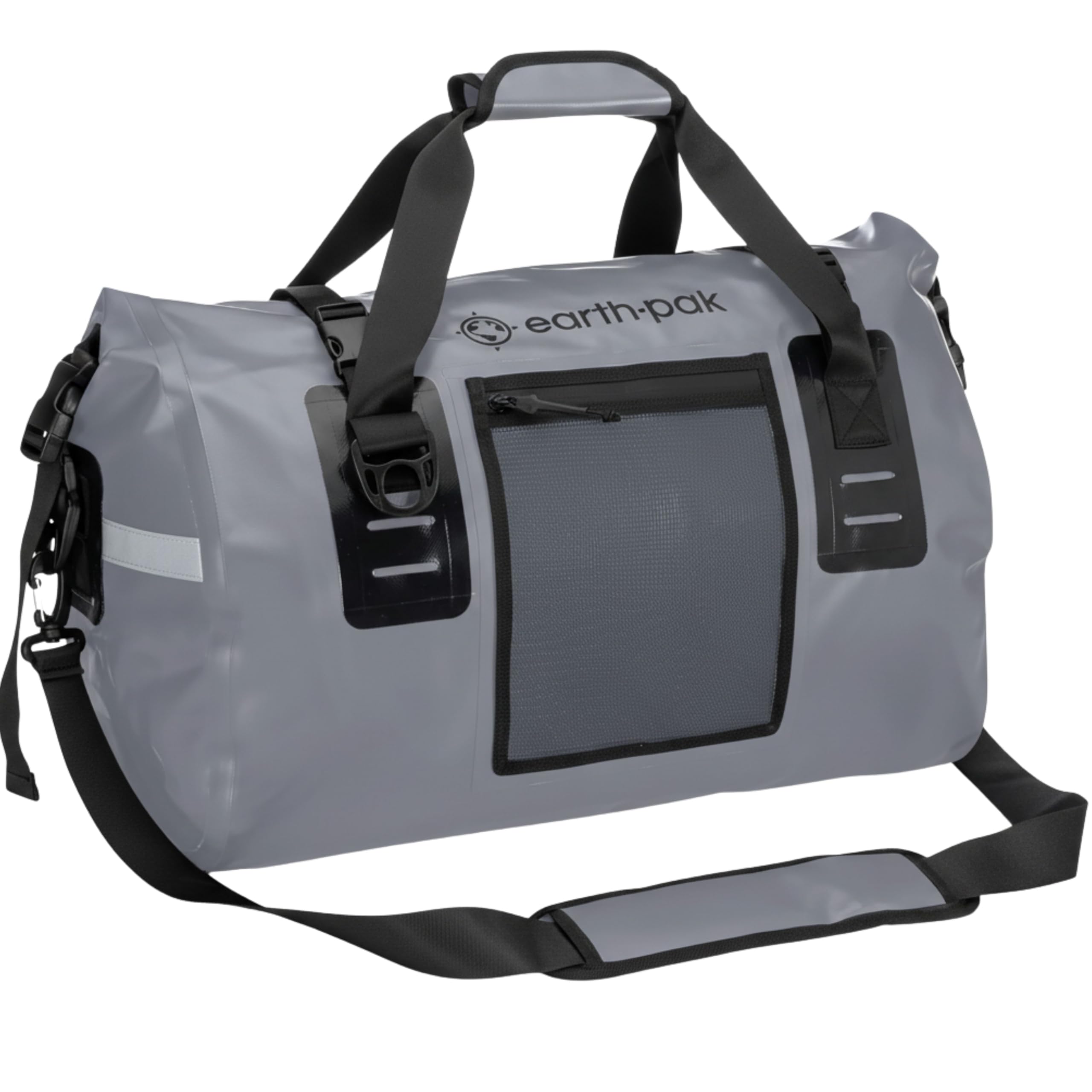 Earth Pak Waterproof Duffel Bag - Heavy Duty Motorcycle Dry Bag with Large Storage Space Perfect for Traveling, Camping, Kayaking, Fishing & Canoeing Bag 50L/70L/90L/120L Sizes