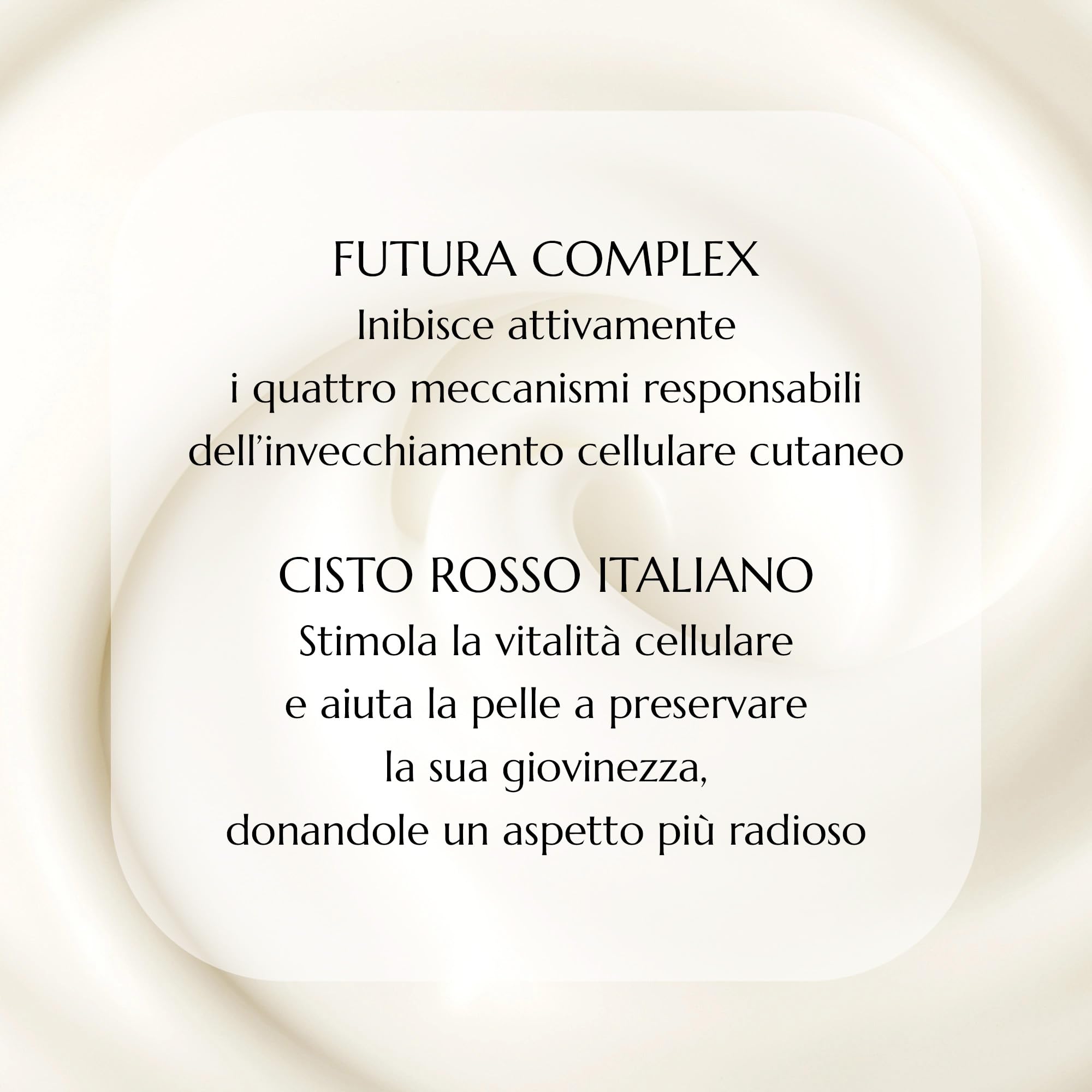 Collistar Futura Crema Notte Viso Rivitalizzante Riparatrice, Anti-Età Rigenerante Notturna Pelle Matura, 50 ml