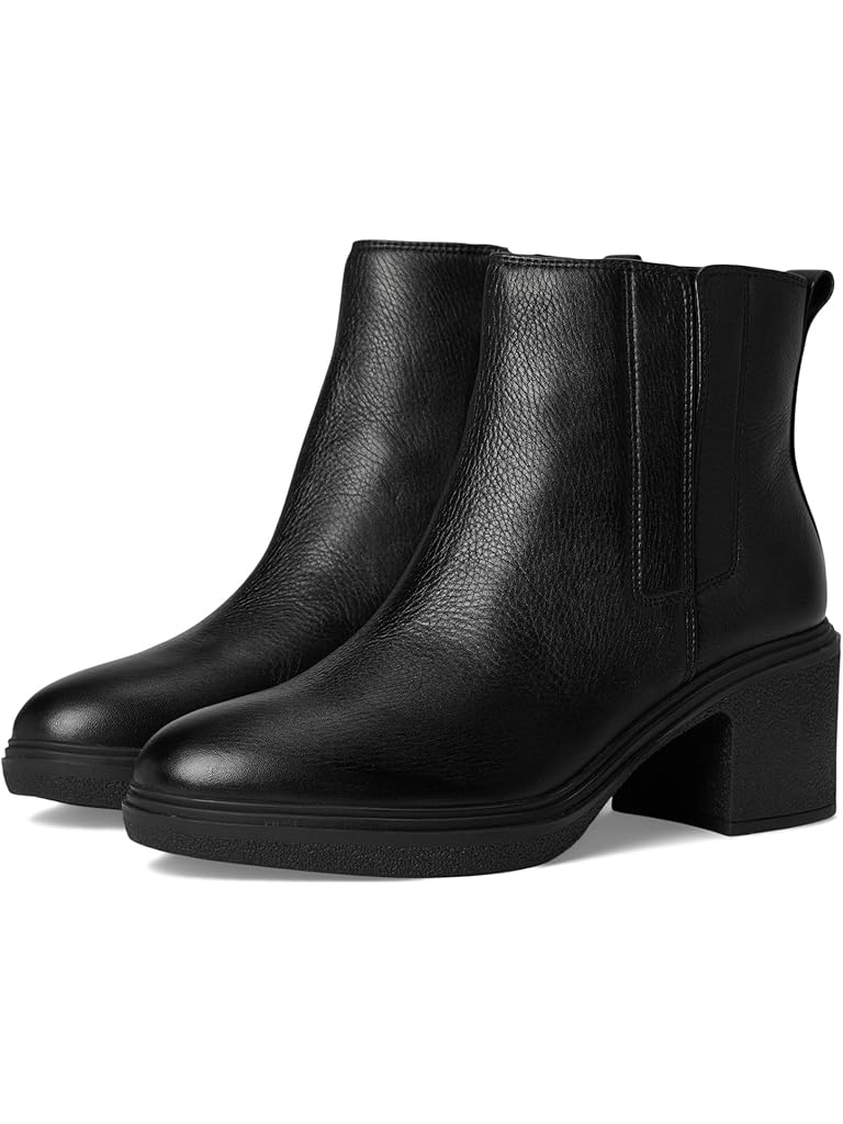 Black VIONIC Savannah Chelsea Short Boots