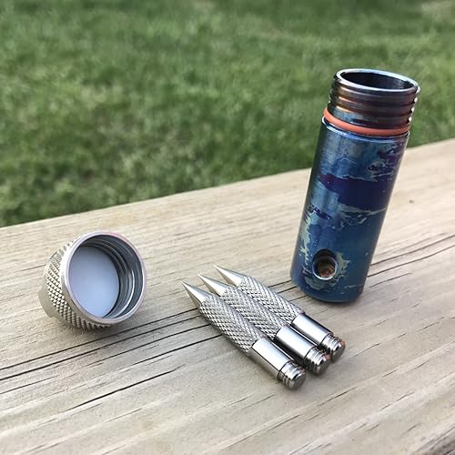 Miniatura 6 de Gancho de agarre de titanio (azul)