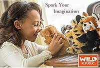 Vista 2 de Wild Republic Bald Eagle Plush, Stuffed Animal, Plush Toy, Gifts for Kids, Hug’Ems 7