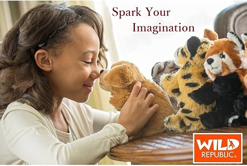 Miniatura 2 de Wild Republic Peluche de águila calva animal de peluche juguete de peluche regalos para niños HugEms de 7 pulgadas