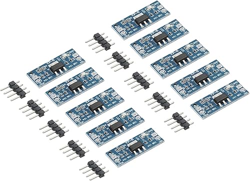MECCANIXITY Regulador de voltaje convertidor DC-DC Buck AMS1117 3-12V a 1.5V 0.8A azul para transformadores de potencia con pin de frecuencia,