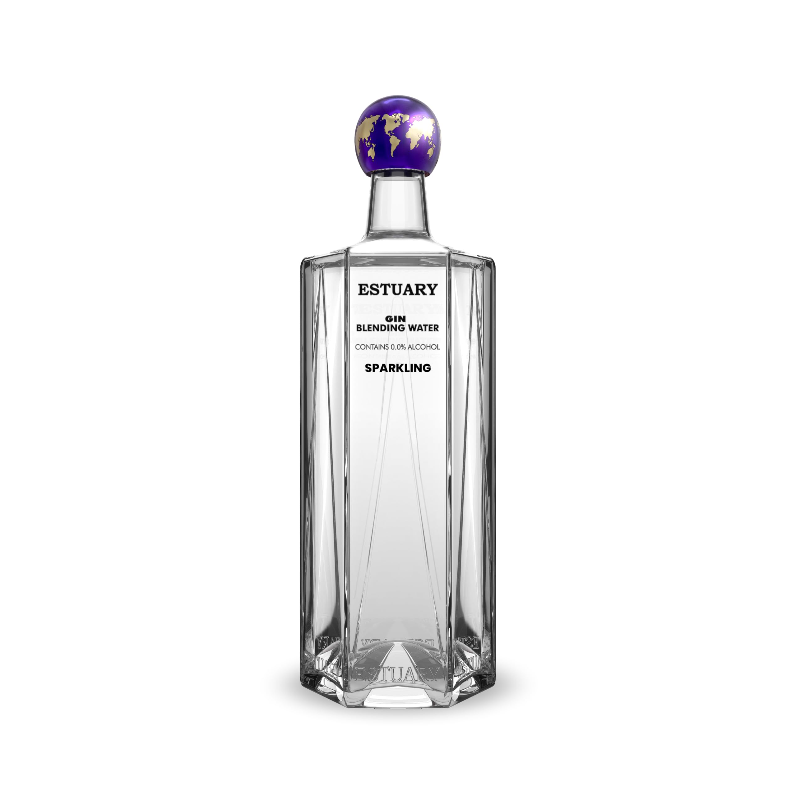 Estuary Blending Sparkling Water - 330 ml | Premium Non-Alcoholic Mixer (Pack of 1, GIN)