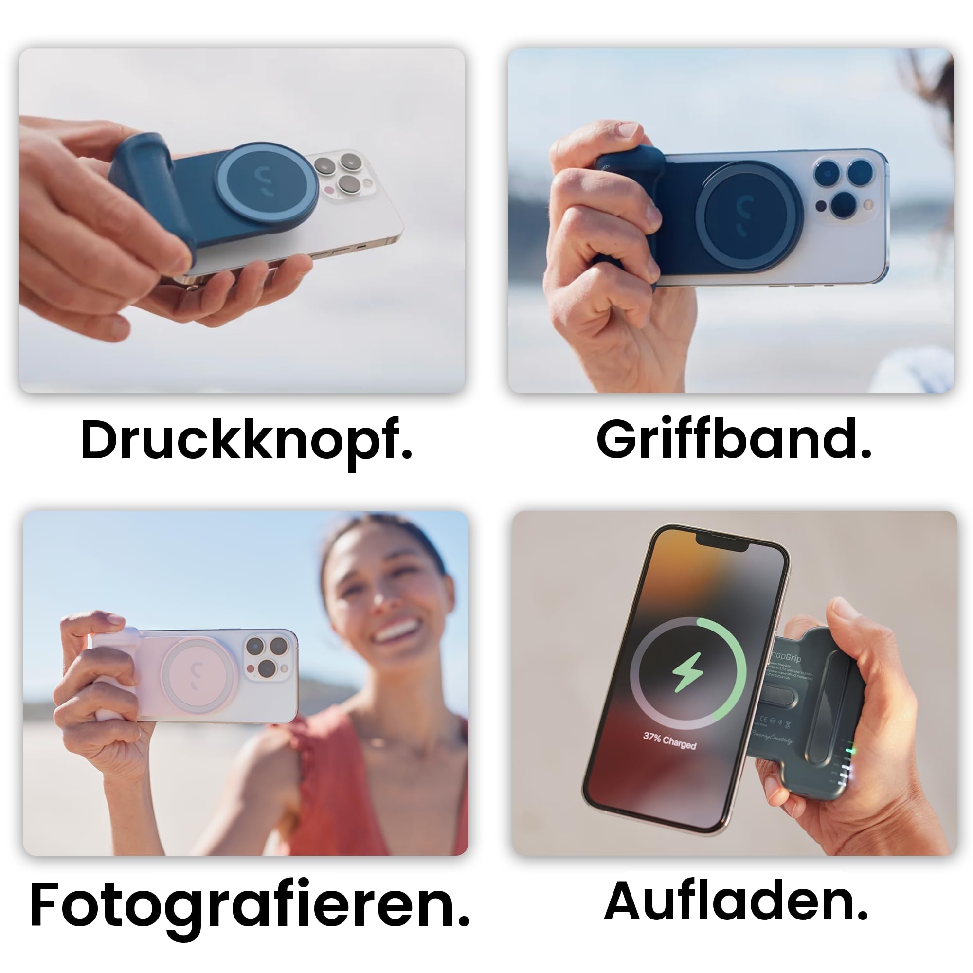 ShiftCam SnapGrip Creator Kit mit SnapLight und SnapPod