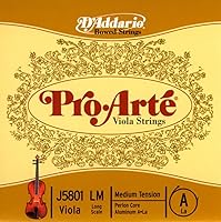 Vista 10 de D'Addario Pro-Arté Viola A Medio Medio (J5801MM)