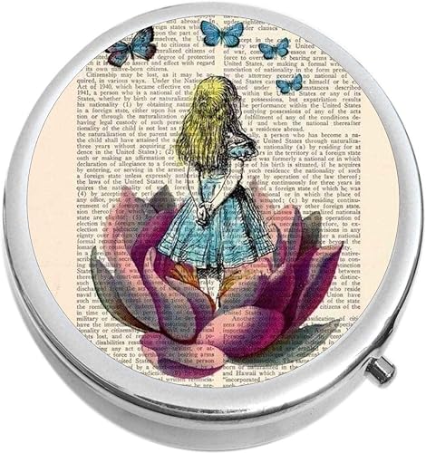 Caja de píldoras de vitaminas de Alicia en el país de las maravillas