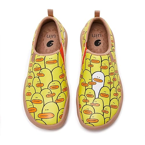 UIN Women's Walking Travel Shoes Slip On Microfiber Casual Loafers Lightweight Comfort Fashion Sneaker Toledo