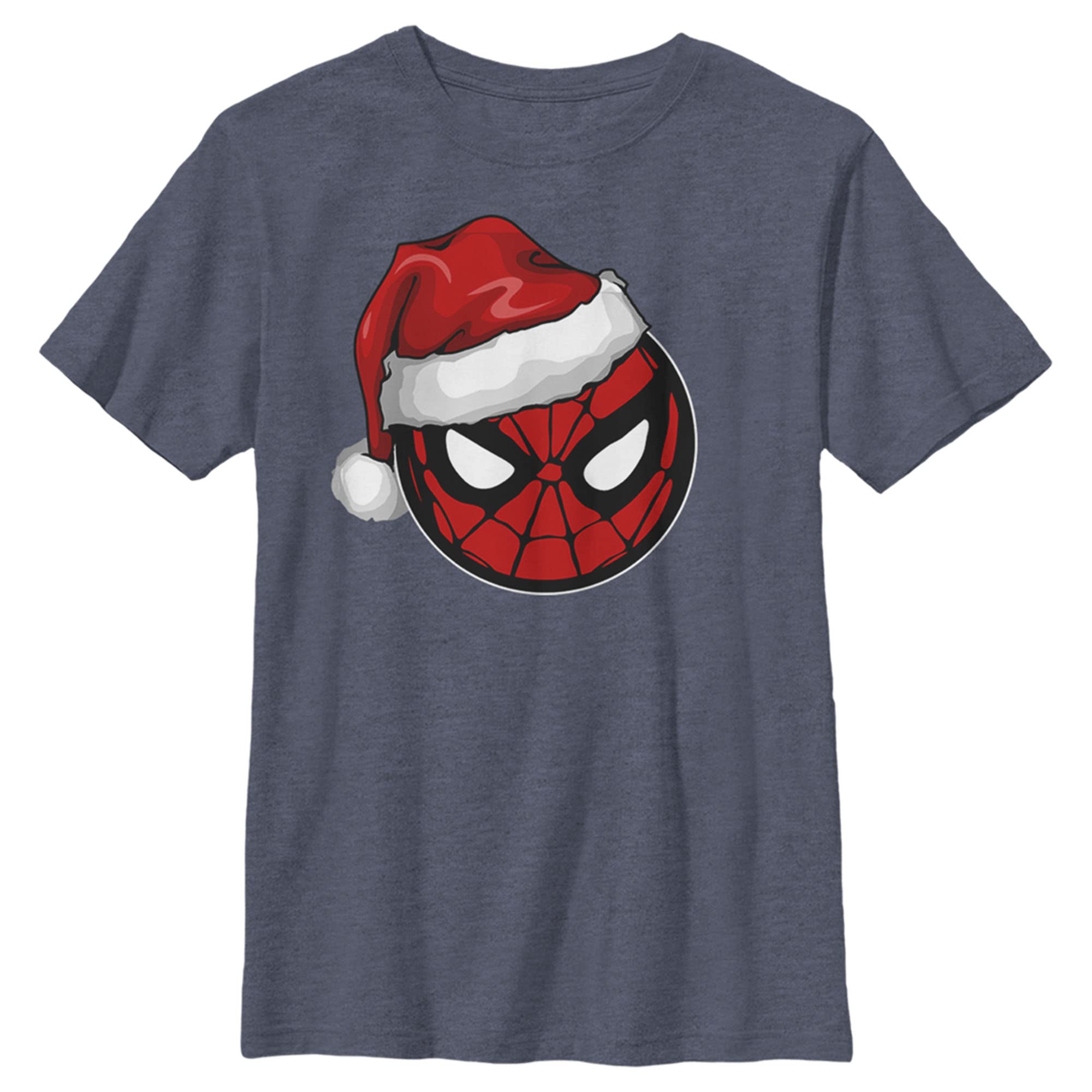 Marvel Christmas Spider-Man Santa Hat Boys T-Shirt