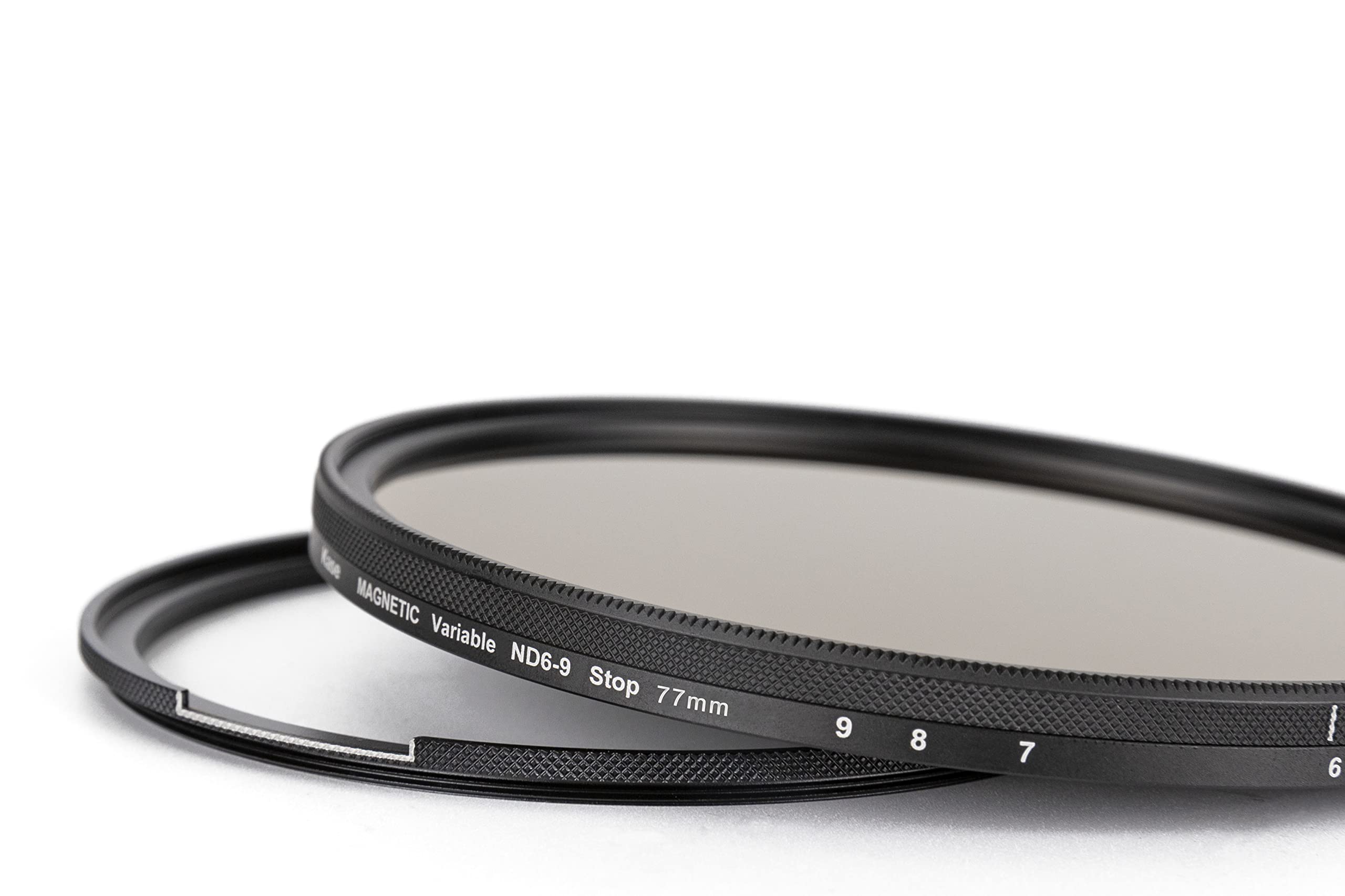 Filtro Vari ND 6-9 Stop Kase Wolverine con vidrio templado a prueba de golpes de 77mm 6