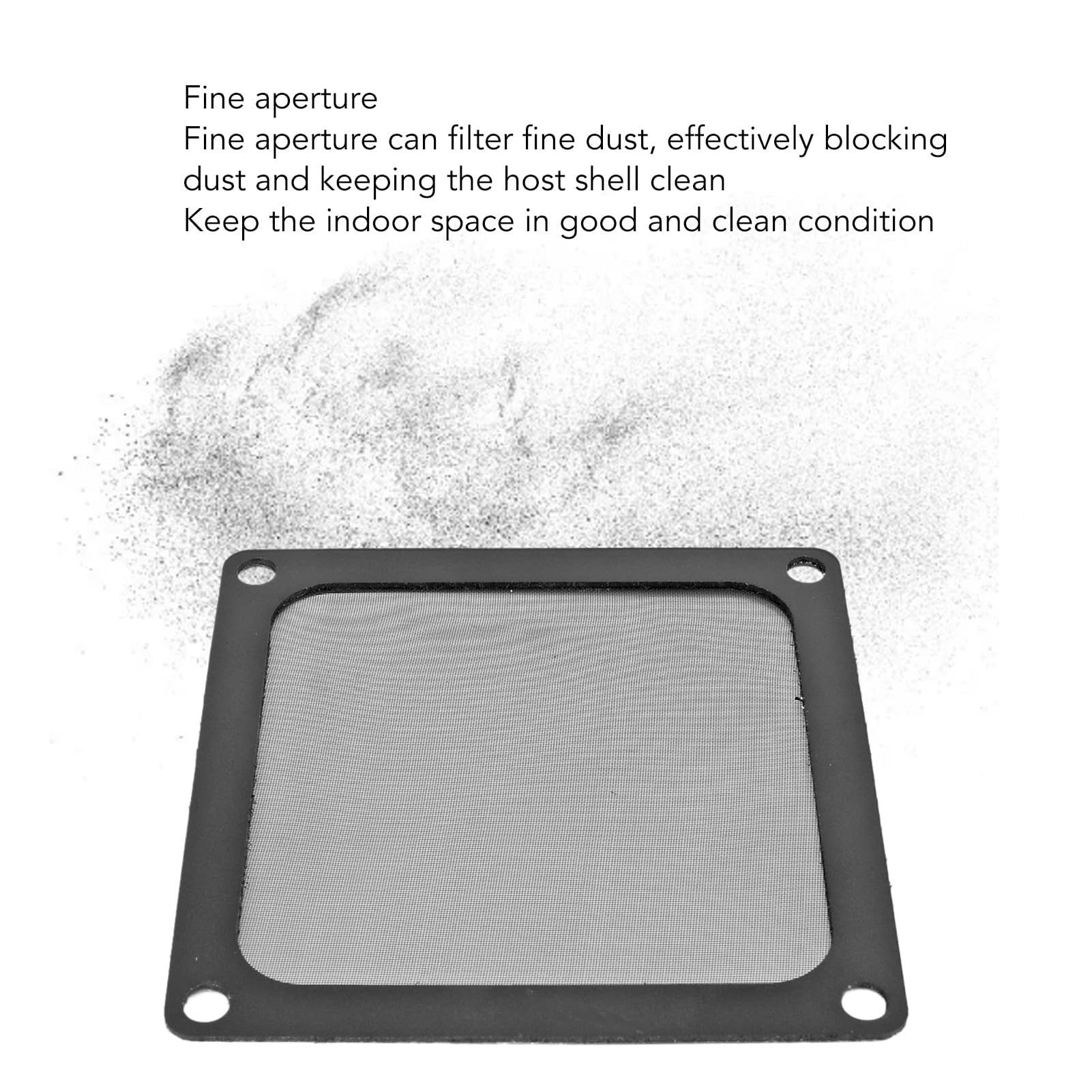 5 Pezzi 80x80mm Filtro Antipolvere per Ventola di Raffreddamento Computer, Telaio Magnetico Ventola PC Maglia Antipolvere Filtro di Raffreddamento PC, Filtro Ventola Copertura