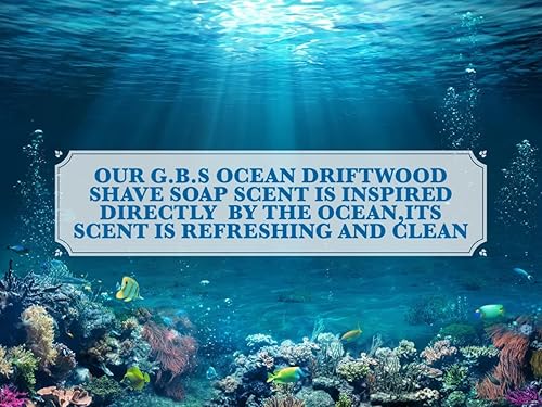 Miniatura 14 de Gents Jabón de afeitar de sándalo para hombre, barra natural con manteca de karité y glicerina para espuma rica, 3 onzas