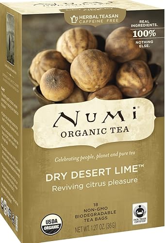 Miniatura 2 de Numi té orgánico Manzanilla Limón18bolsas de té