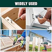 Vista 7 de Tornillos de chapa metálica de cabeza plana #4 x 1/4" (200 unidades), acero inoxidable 304 (18-8), Phillips Drive, tornillos autoroscantes