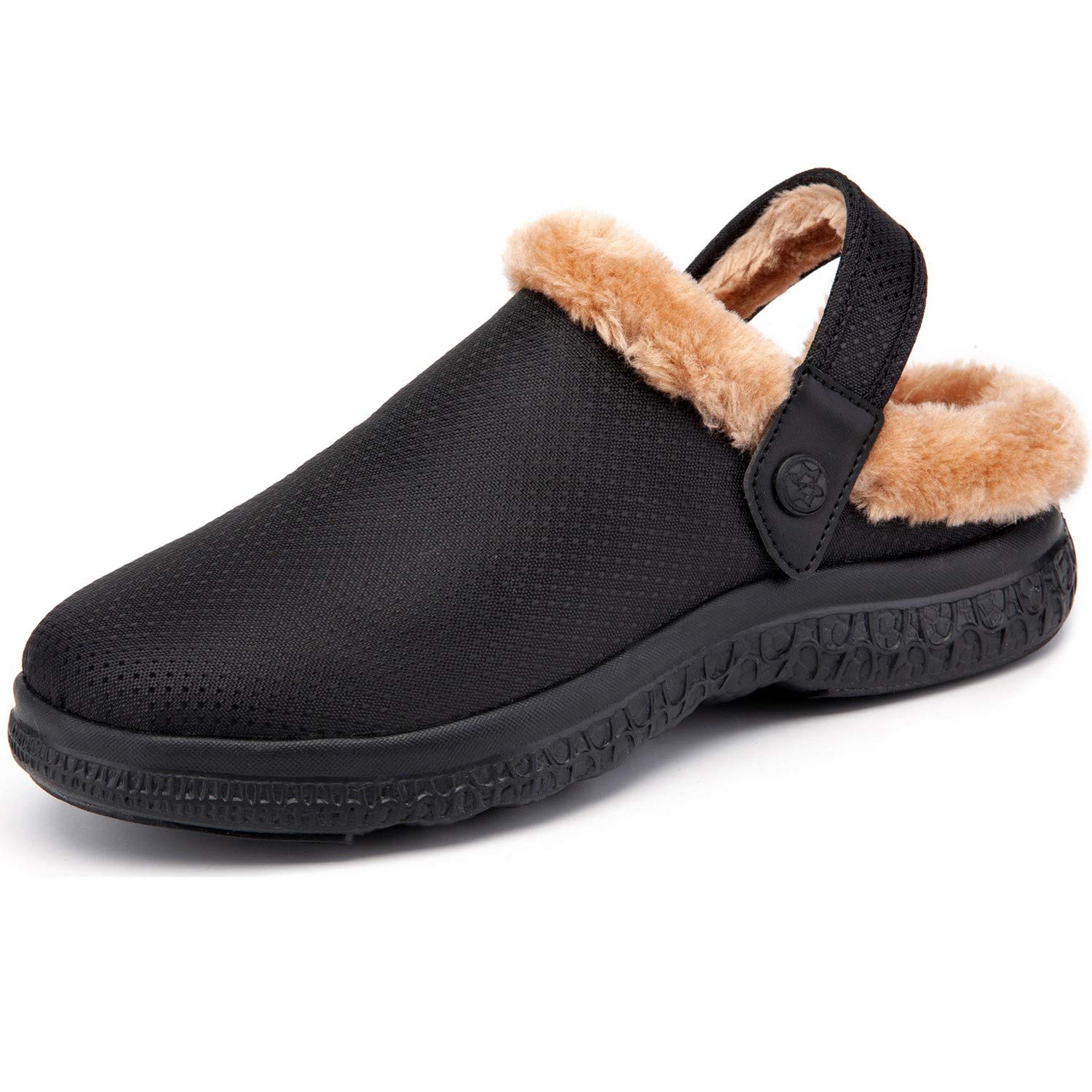 Pantofole Uomo Donna Pantofola Invernali Calde Pelliccia Scarpe da Giardino Ciabatte da Casa Zoccoli e Sabot Comode 36-48