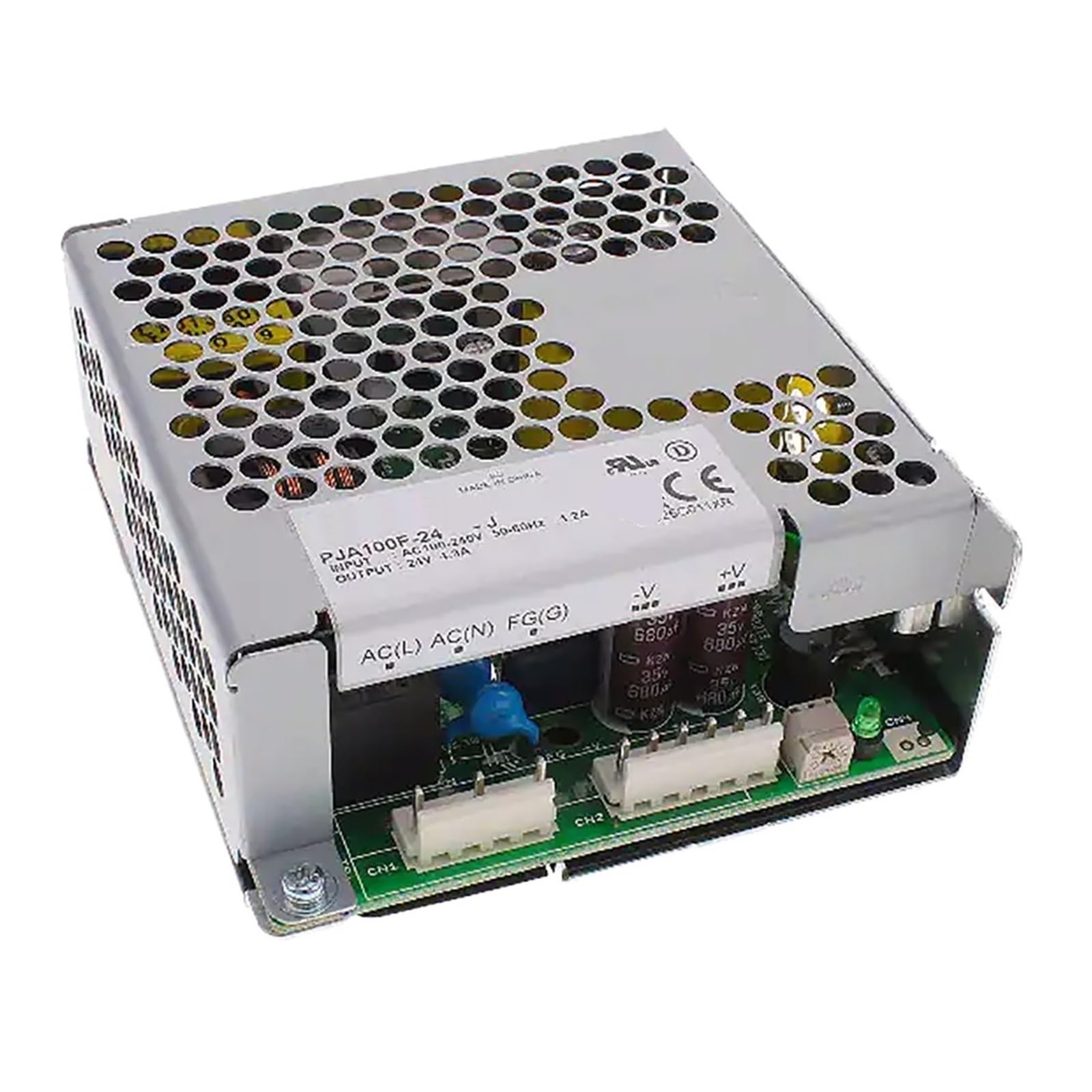 BRODEFUP Switching Power Supply 100W AC100-240V 50-60Hz 1.2A 24V 4.3A PJA100F-24