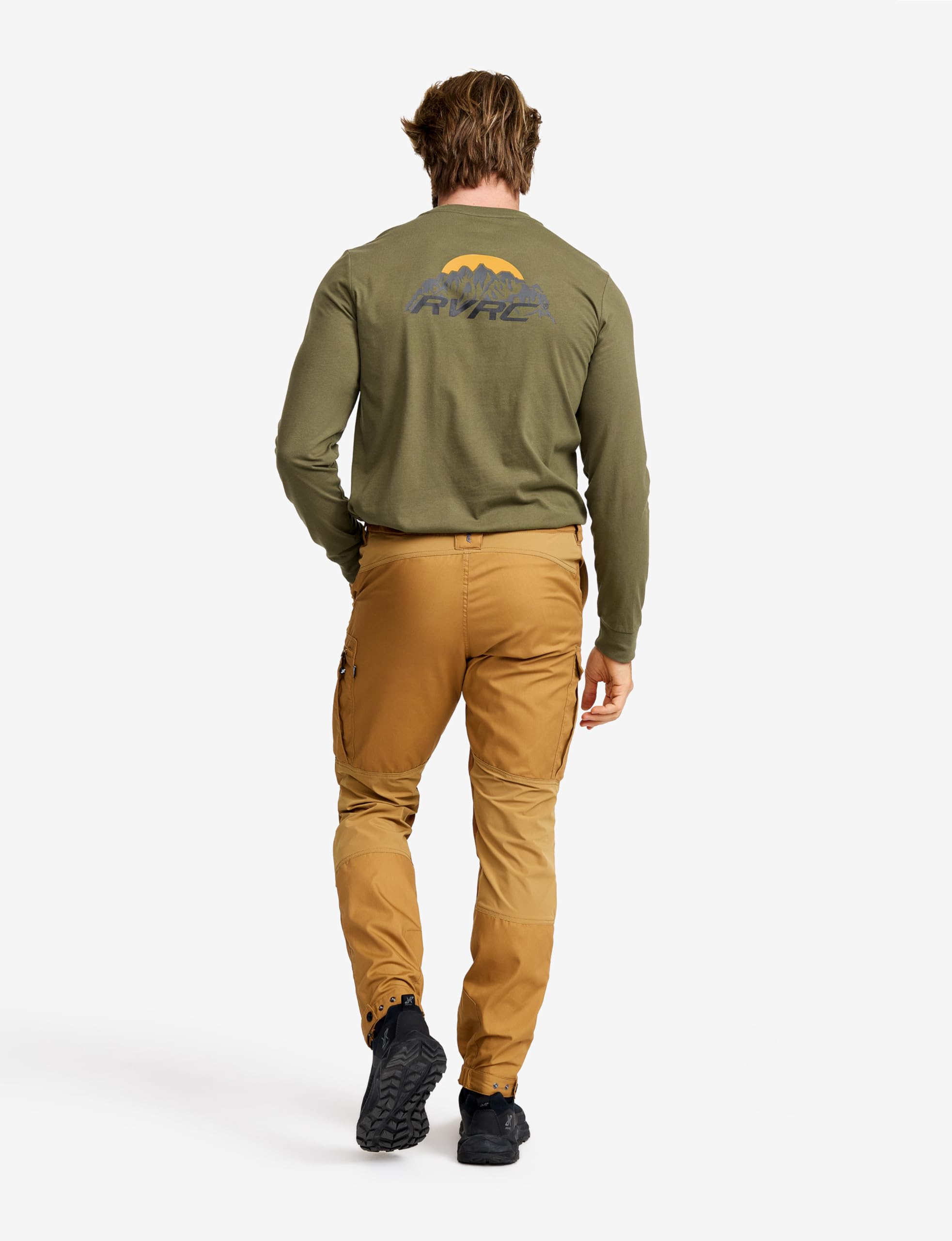 RevolutionRace Rambler Lightweight Pro Pants para Hombre, Pantalones de Senderismo Ligeros