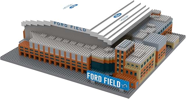 FOCO NFL 3D BRXLZ Stadium Building Block Set - Ultimate Fan Display