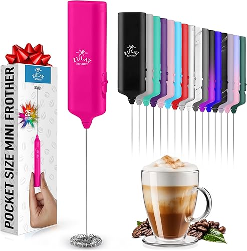 Miniatura 27 de Zulay - Espumador de leche y vaporizador 4 en 1 – Máquina de espuma caliente y fría, calentador de leche y mezcla de chocolate – Control automático