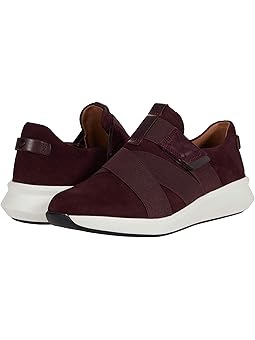 clarks un loop burgundy