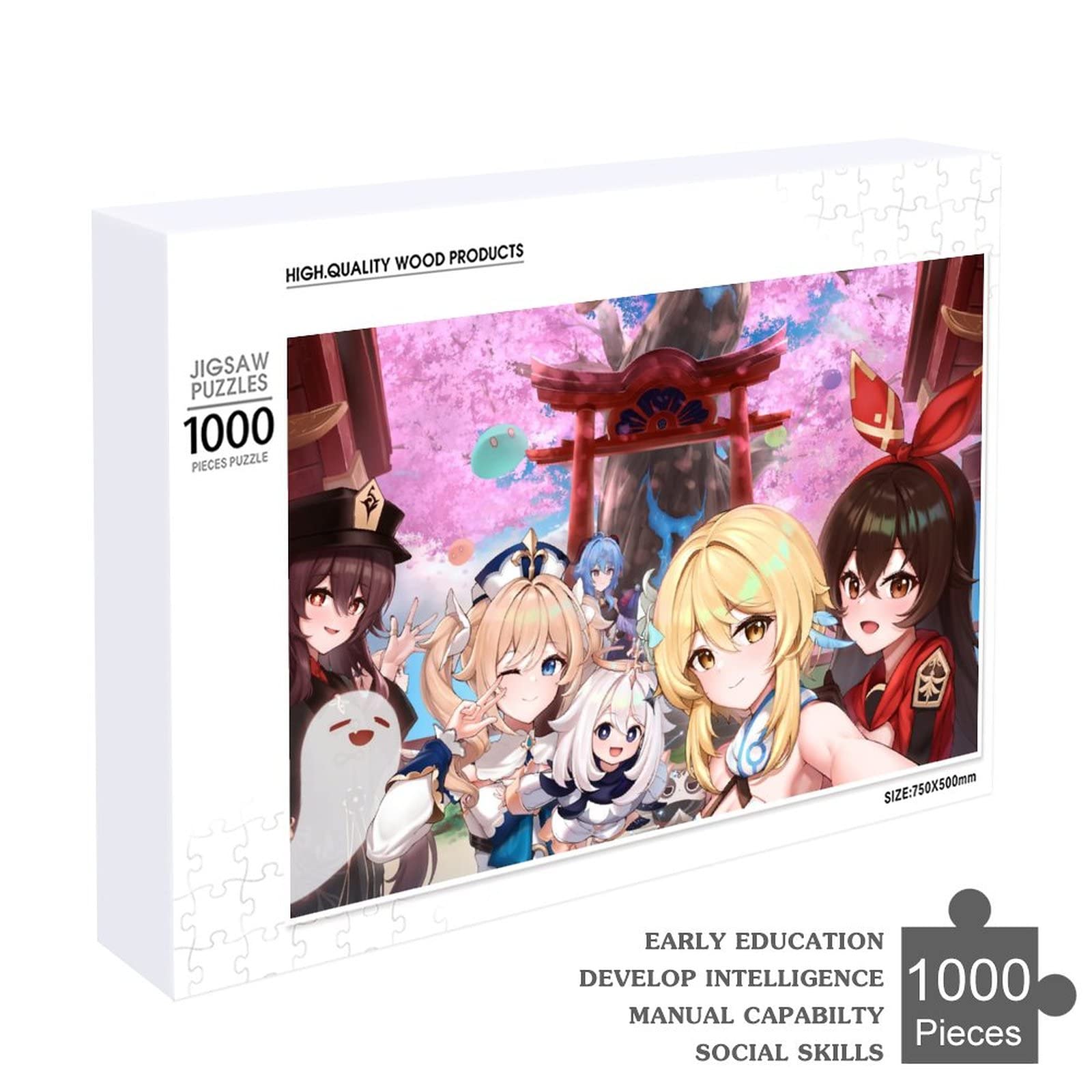 Amazon.co.jp: 原神-パイモン 蛍 アンバー バーバラ 胡桃 甘雨