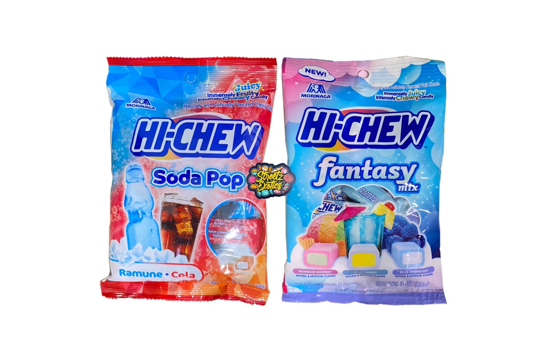 Buy Bundle of Hi Chew Fantasy Mix and Soda Pop, Assorted Flavors