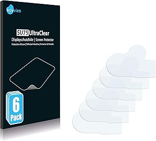 Savvies 6X Schutzfolie kompatibel mit BMW R 1200 GS K50 2013-2018 Tachoanzeige Displayschutz-Folie Ultra-transparent