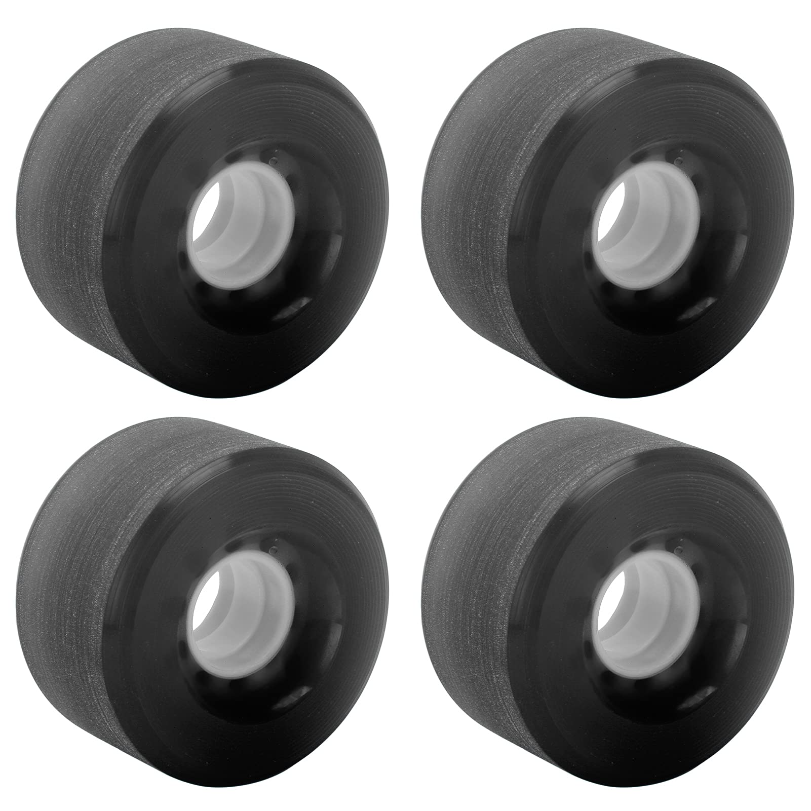 Skateboard Wheels, Replacement 80A Smooth 70mm Skateboard Wheels PU Quiet Frosting for Longboard Cruiser Wheels Replacement