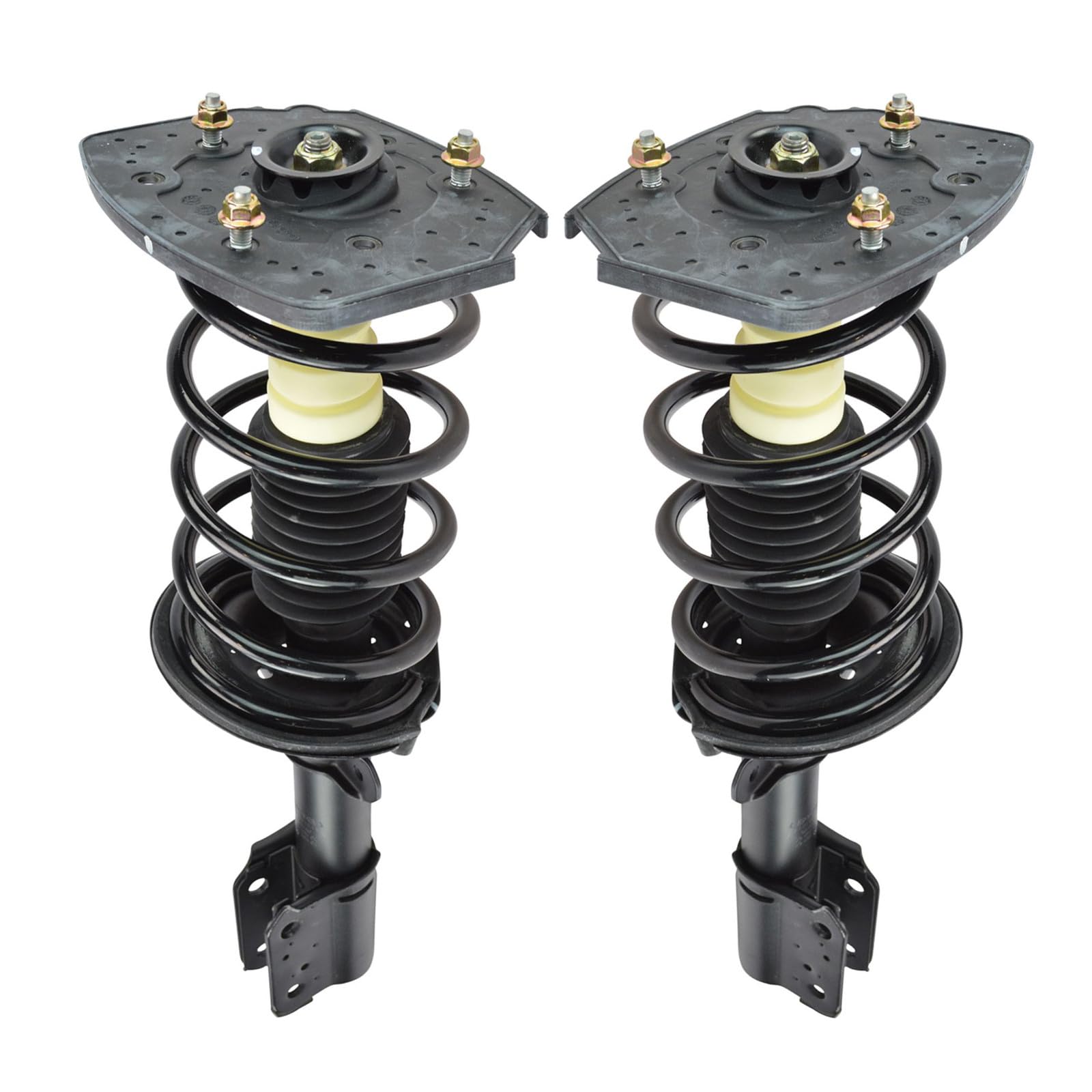 TRQ Rear Strut and Spring Assembly Set 2 Piece