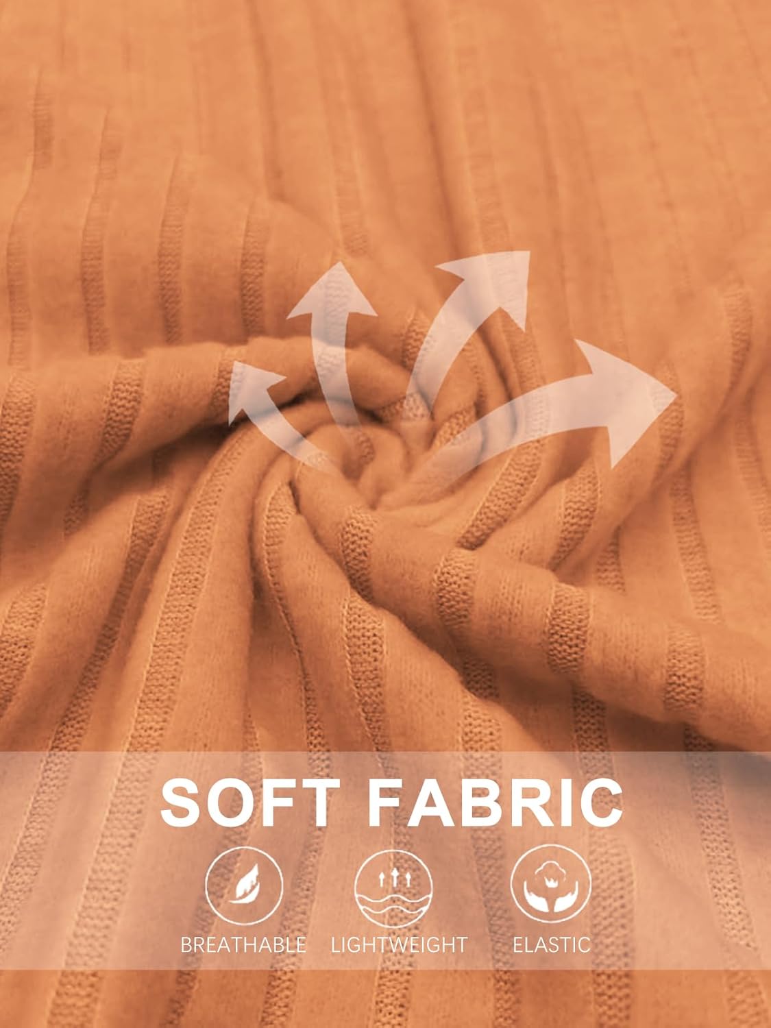 Plus-Size-V-Neck-Womens-Tops Dressy Long Sleeve T Shirts Trendy Lightweight Knit Sweaters Casual Loose Pullover Tunic - Image 4