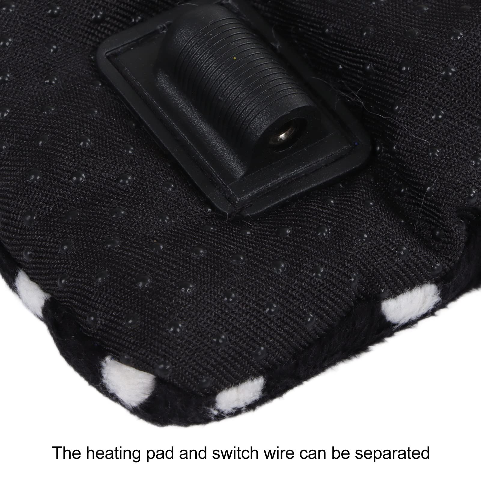 Septpenta Haustier Heizkissen mit USB Aufladung, DREI Einstellbare Temperaturstufen, Waschbar, Faltbar, Feine Haptik, Warm, Atmungsaktiv und Bequem, Heizkissen für Katzen, Hunde und Andere Haustiere