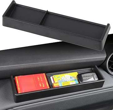 CTH for Toyota Land Cruiser 2024 2025 2026 Dashboard Copilot Driver Side Storage Organizer Insert Tray Box Storage Box Car Accessories 1 Set