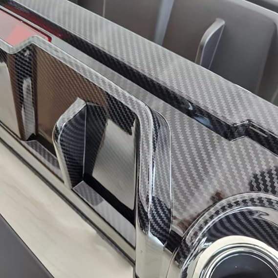 Für RG 10. Generation Für Civic Sedan Doppel-Heckstoßstangenlippe Auto-Modifikationszubehör Auto Heckstoßstange Spoiler Diffusor(Matte)