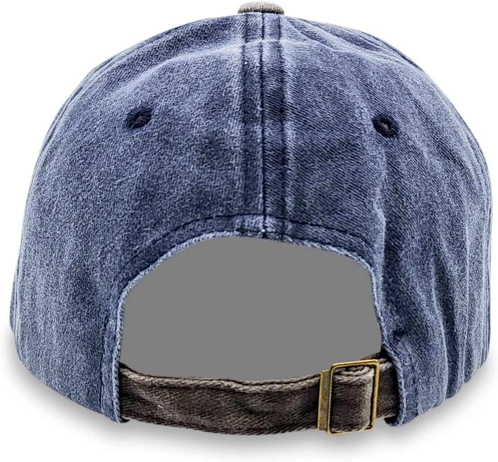 Vintage Distressed USA Hat - Mens Baseball Cap with American Flag, Perfect Veteran Ballcap, American Flag Baseball Cap - Image 5