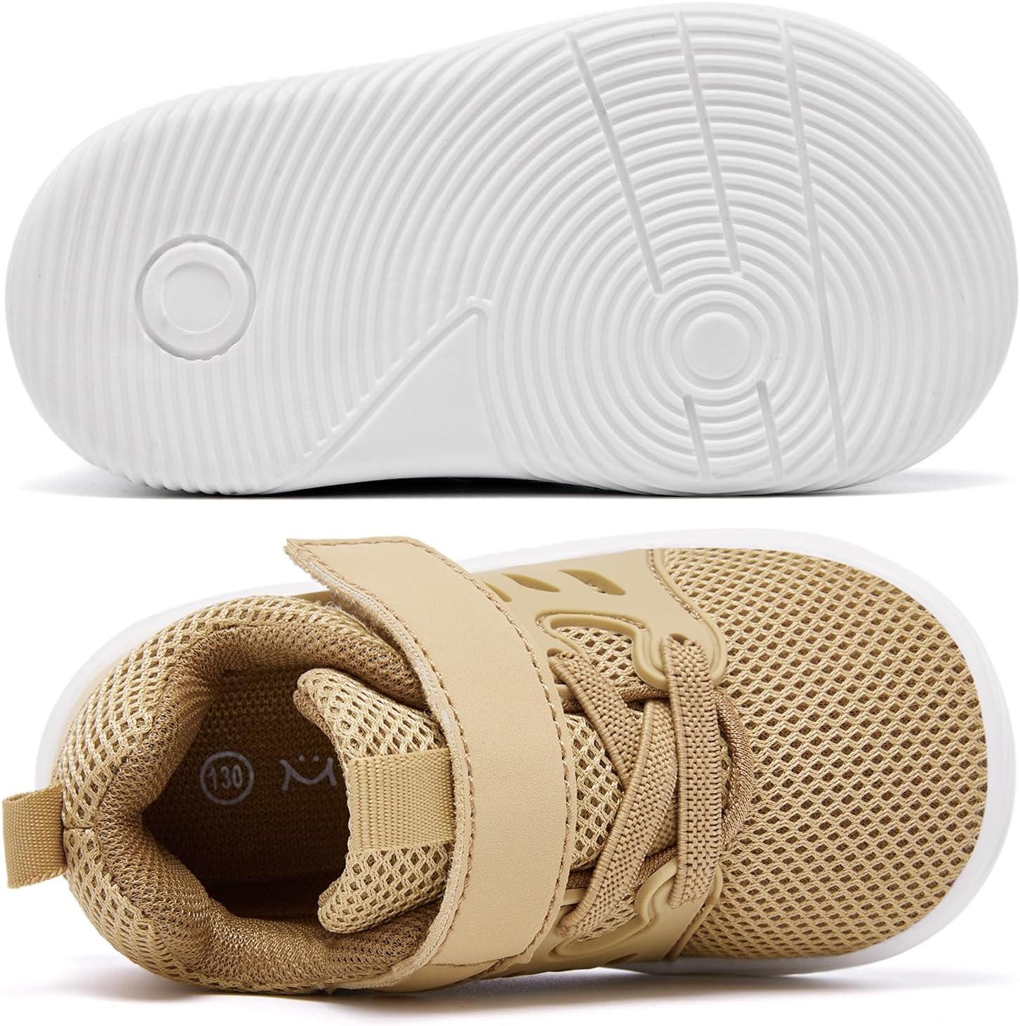 MORENDL Toddler Sneakers Baby Boys & Girls Barefoot Shoes Lightweight Breathable Walking Running Tennis Athletic Sport Shoes - Image 3