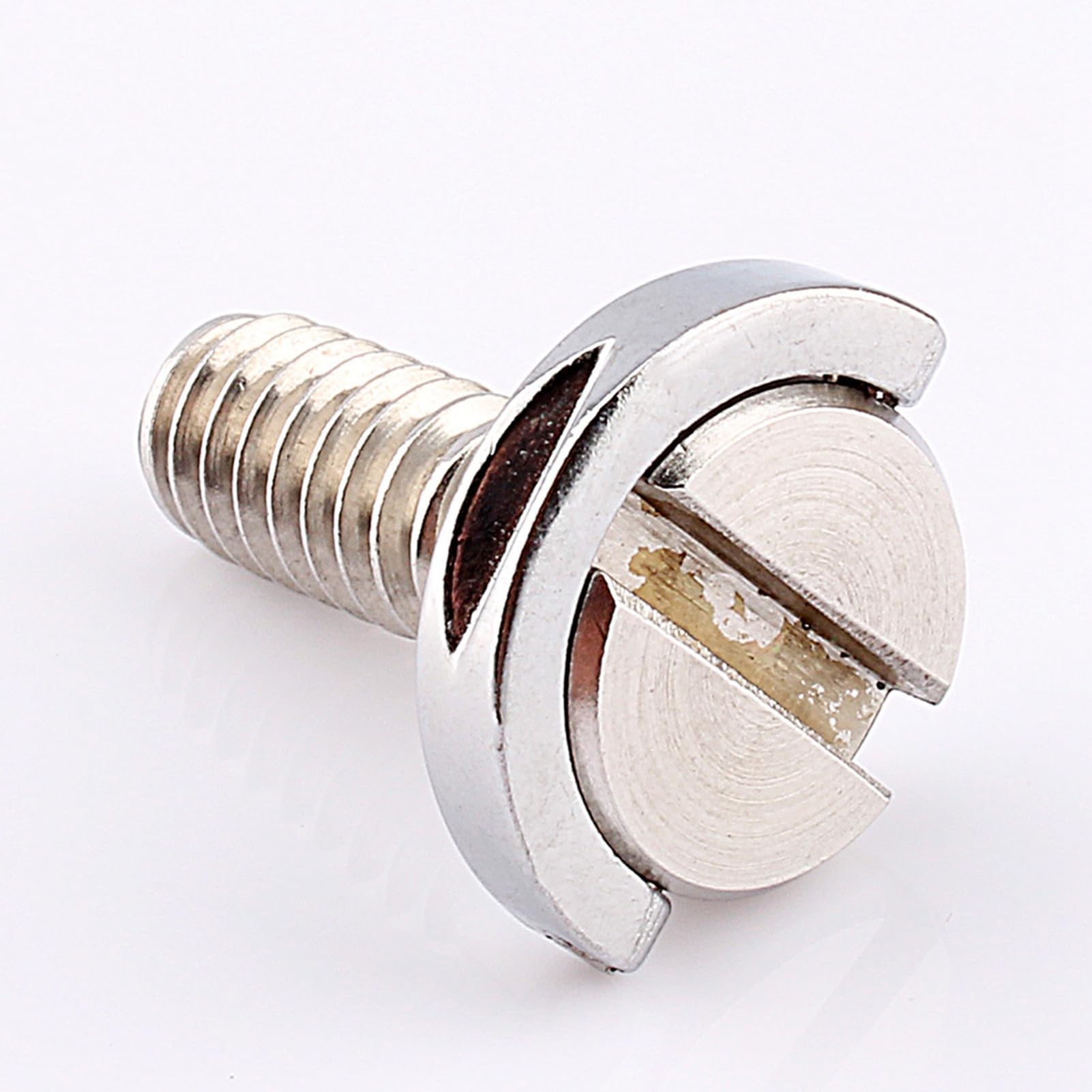 Keenso D- Screws Set for Camera Storage Case Plate - 1/4" Thread Stainless Steel Camera Fixing Screw with Durable D- - Ideal for Tripods and Monopods Users