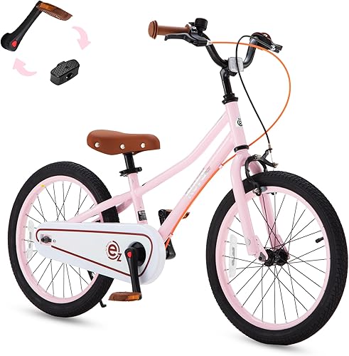 RoyalBaby Terra EZ - Bicicleta convertible de equilibrio a pedal, 14, 16, 18 pulgadas, fácil de aprender a equilibrar para andar en bicicleta, niños