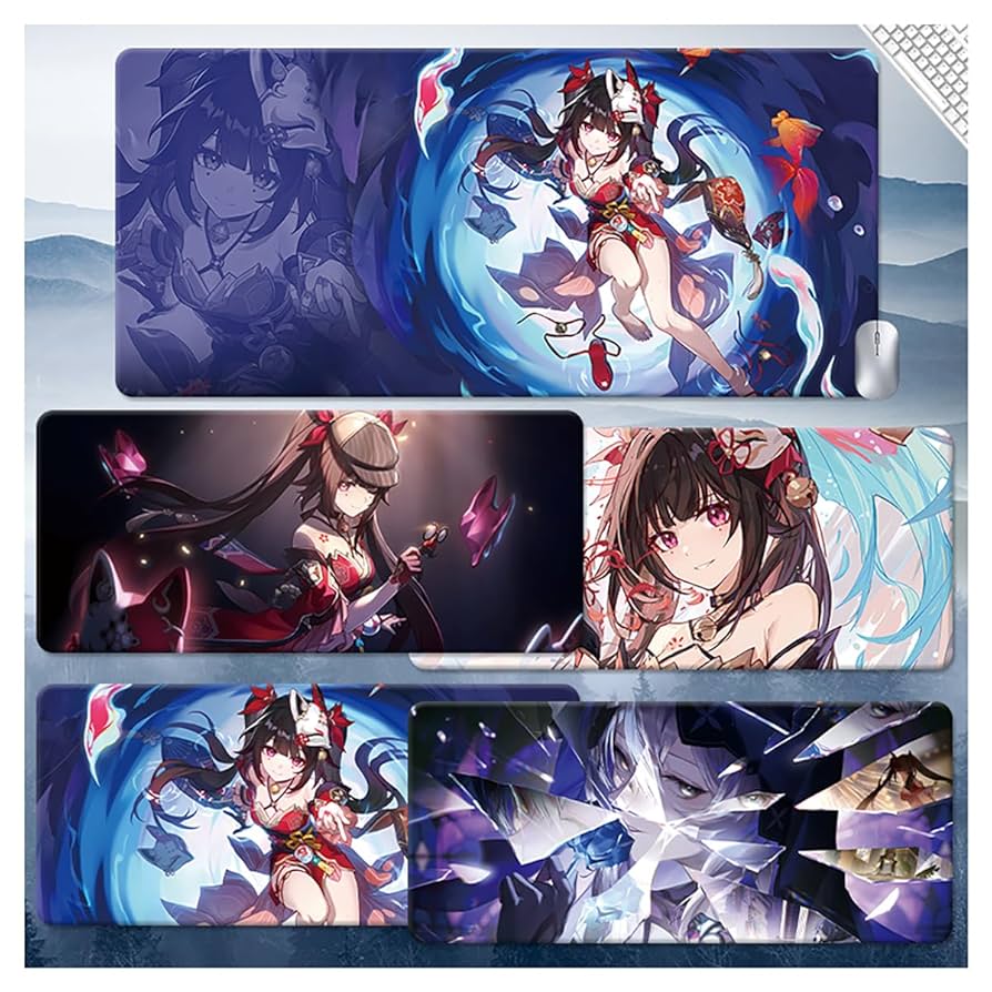 Amazon.co.jp：崩壊：スターレイル 花火 ホタル マウスパッド