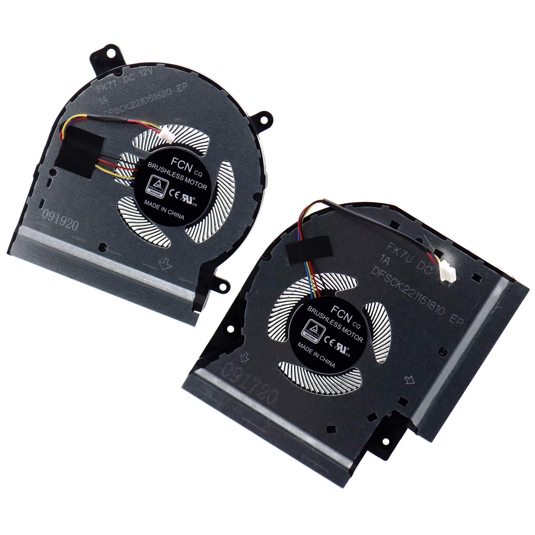 Ventilateur CPU + GPU De Refroidissement Pour ASUS ROG Strix Scar 15/17 (2022) – DFSCKK.22D05