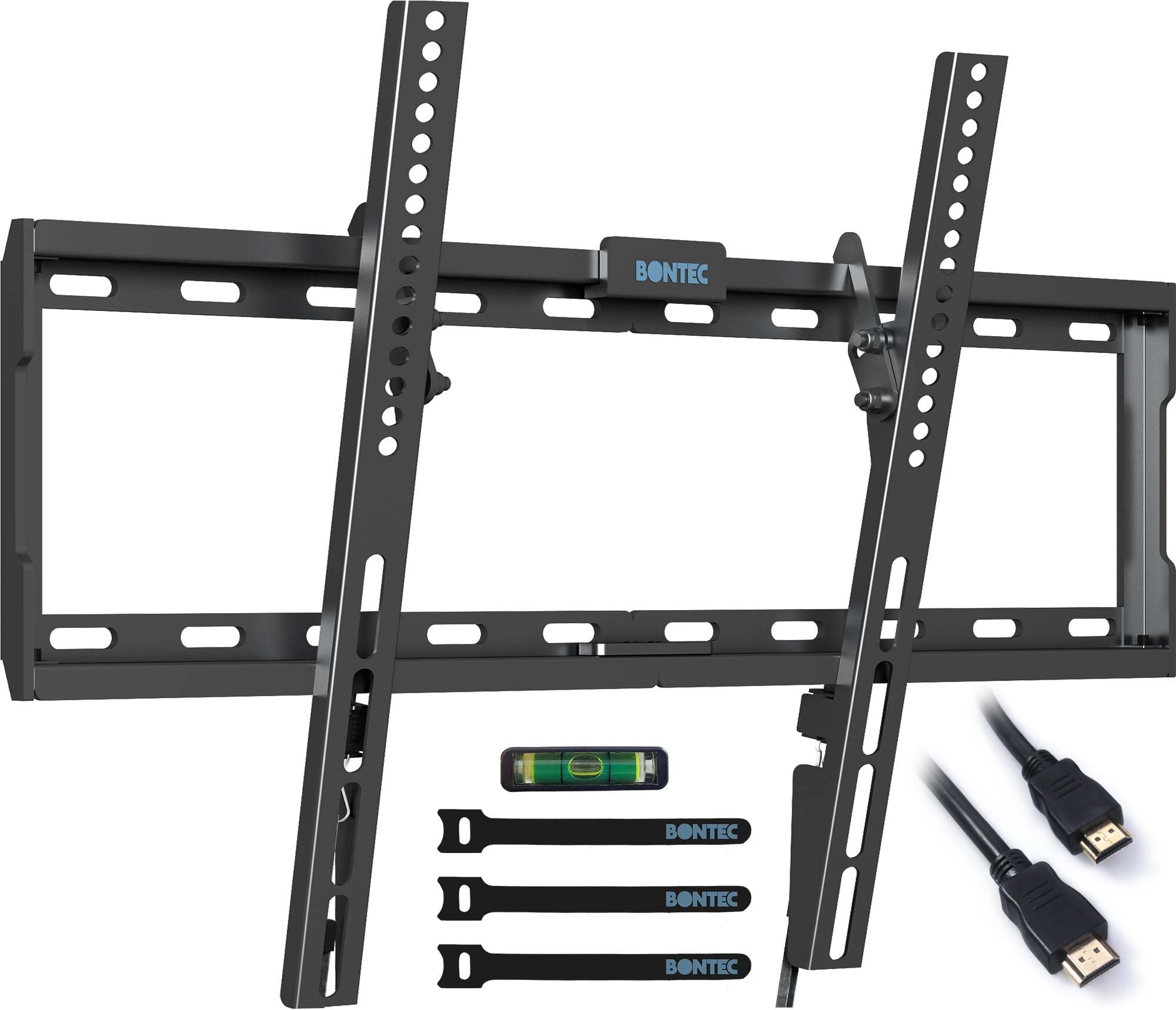 Support Mural fixe ultra-mince noir HDTV LED LCD PLASMA 23 à 37