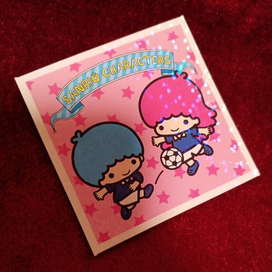 平成レトロシール　キキララ　リトルツインスターズ キキララ シール リトルツインスターズ 平成レトロ サンリオ