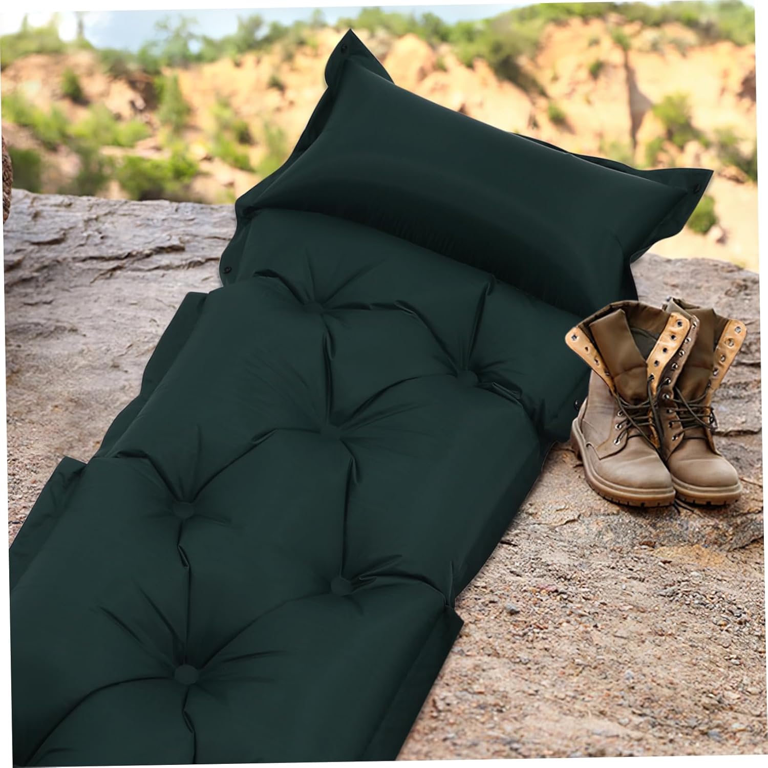 Automatic Inflating Mattress Camping Pad Self Inflating Portable Hiking Sleeping Mat Comfortable Camping Air Mattress