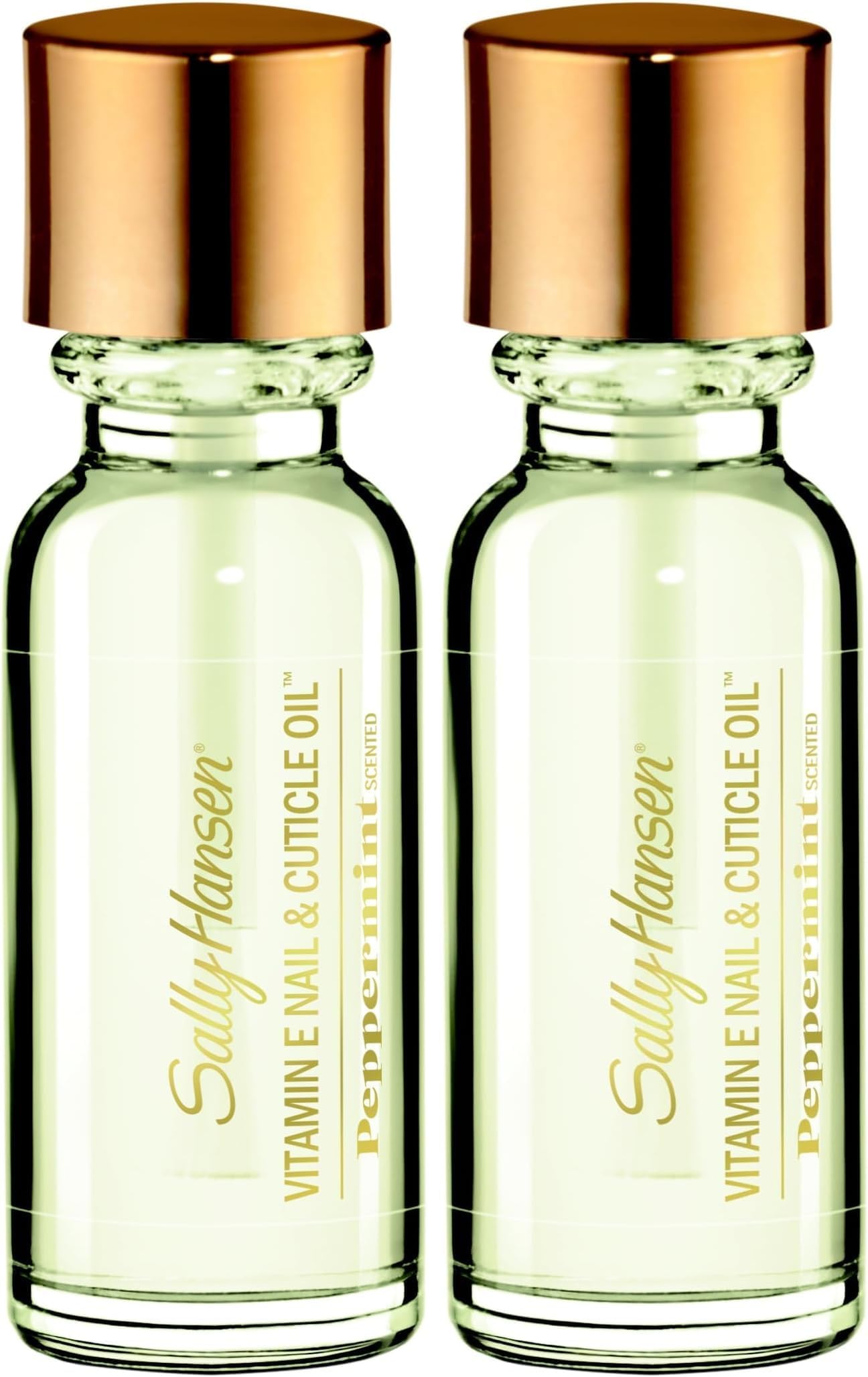 Sally Hansen Vitamin E Nail and Cuticle Oil | 0.45 Fl Oz | Pack of 2