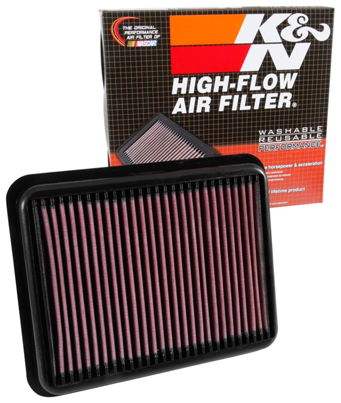 K&N 33-3062 - Filtro de aire de repuesto Coche