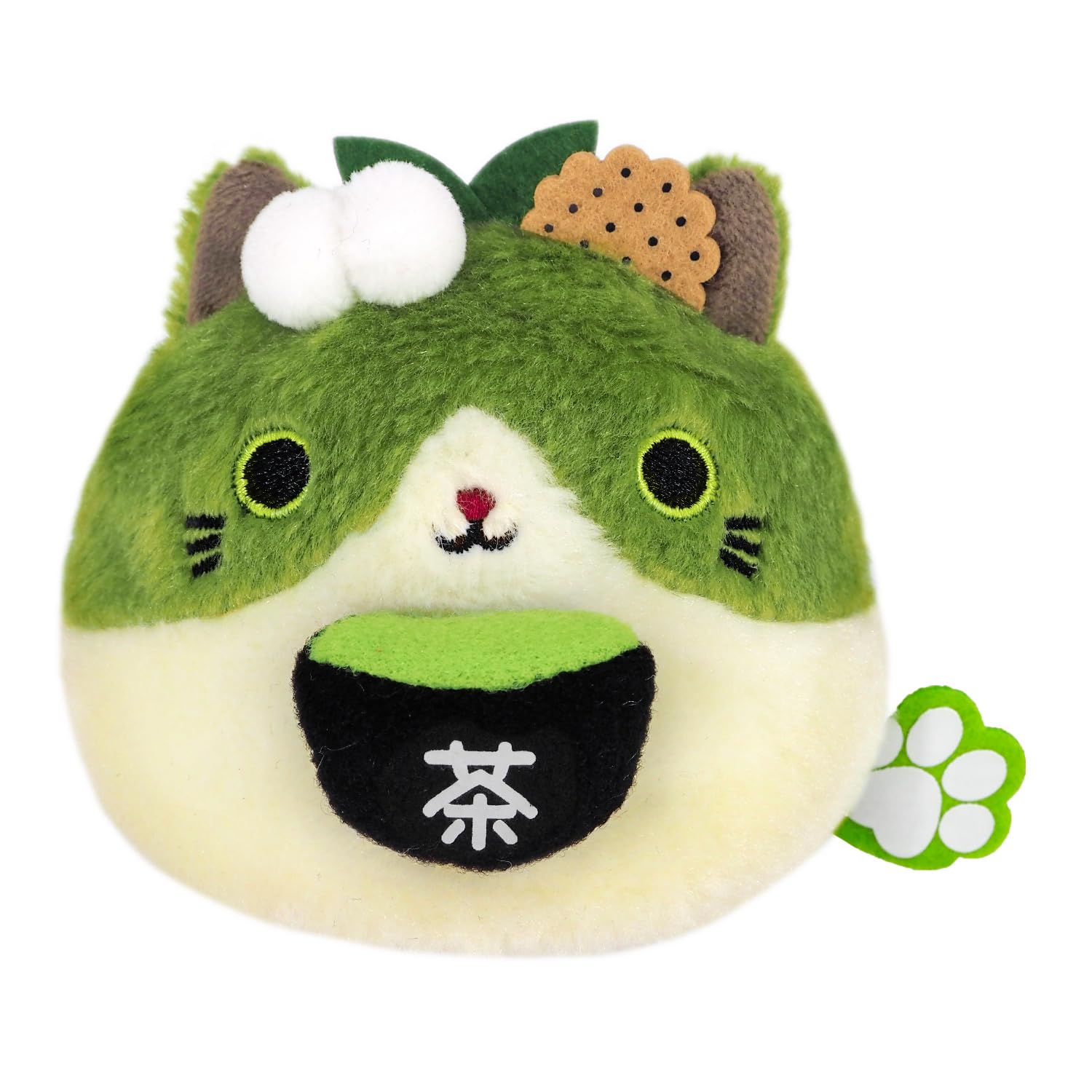Amazon.co.jp: 三英貿易(Sanei Boeki) ご当地だんご 抹茶ねこだんご 