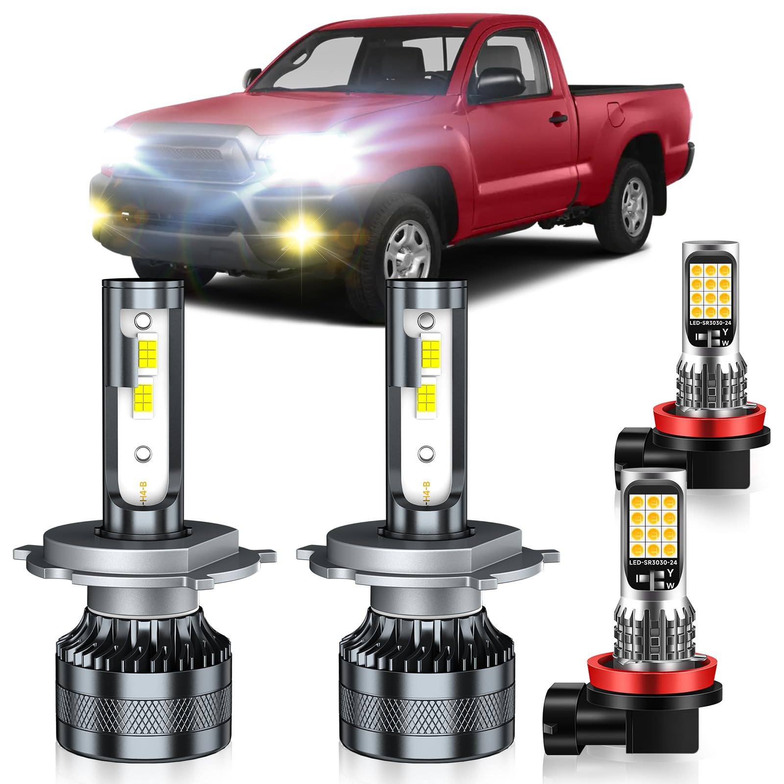 TLEVELCL Tacoma Fog Light Combo (Pack of 4)