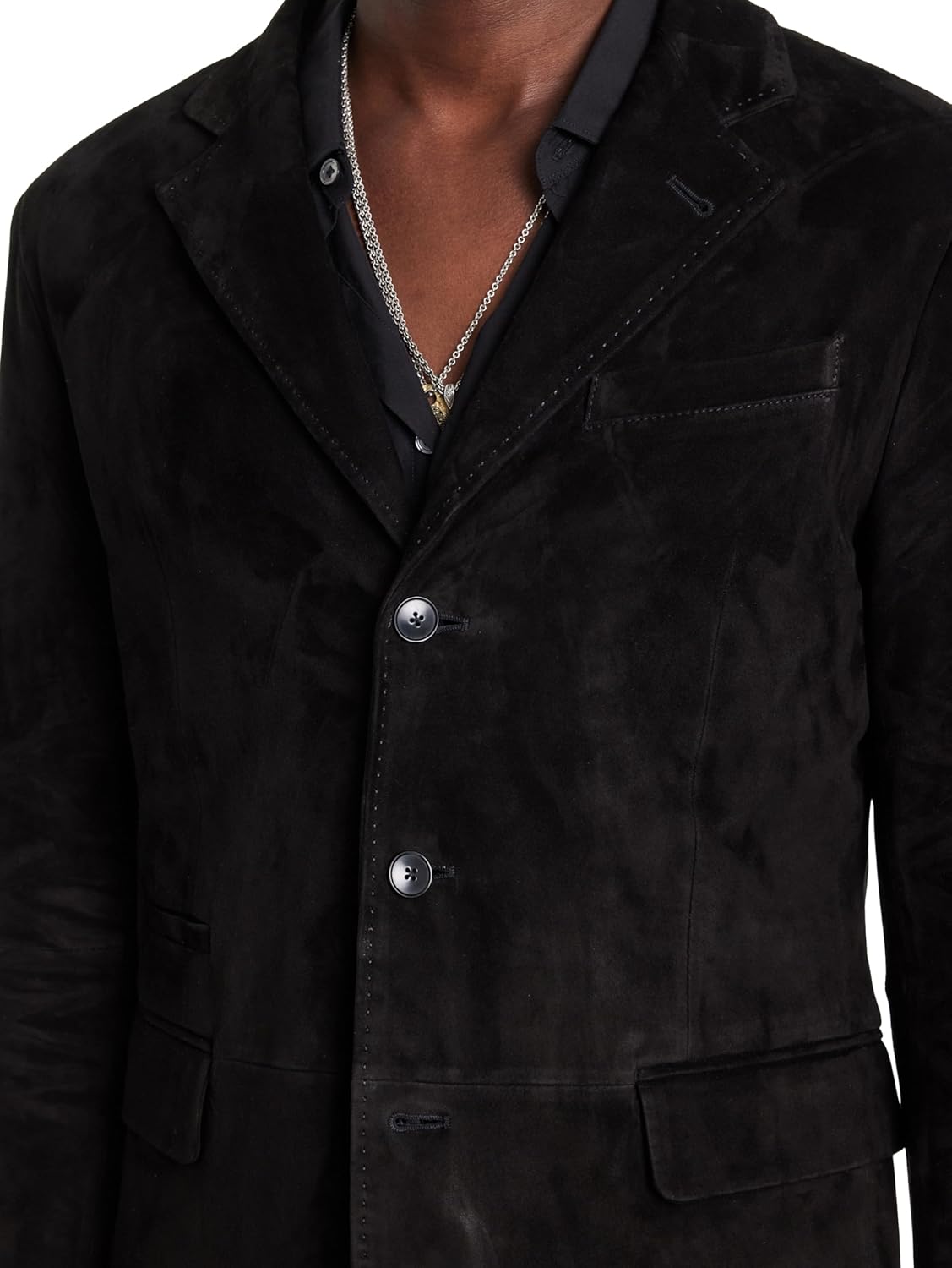 John Varvatos Men's Rind Jacket, Black - Image 5