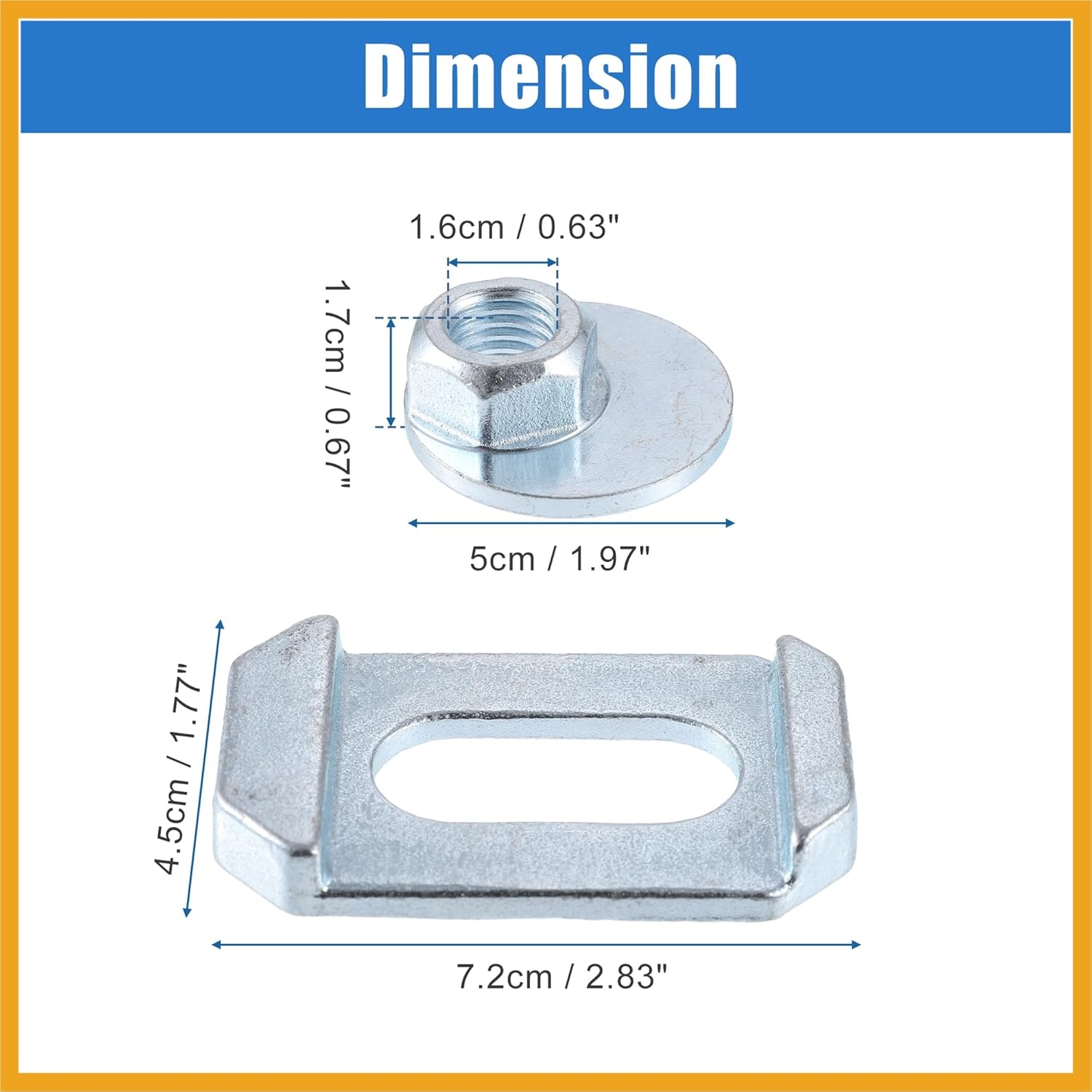 2 Set Front Alignment Camber Caster Adjusting Bolt Kit for Ford Expedition 2007-2016 for Ford F150 2004-2016 Wheel Alignment Replacement