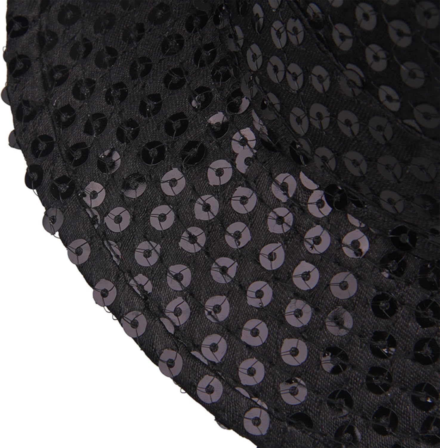 UTTPLL Sequin Fedora Headwear for Women Men Bling Retro Dance Hats Cosplay Costume Unisex Jazz Disco Cap - Image 7